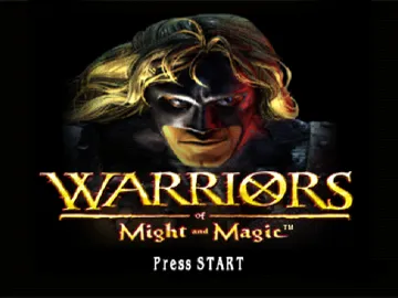 Warriors of Might and Magic (US) screen shot title